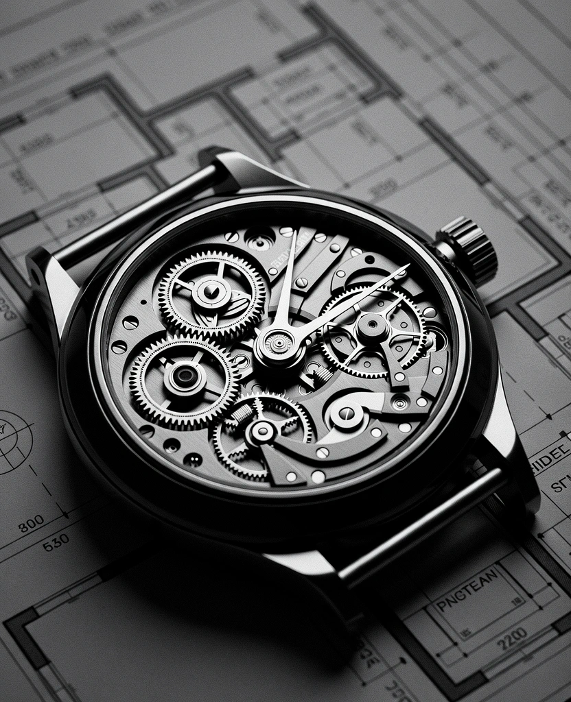 Mechanical watch study